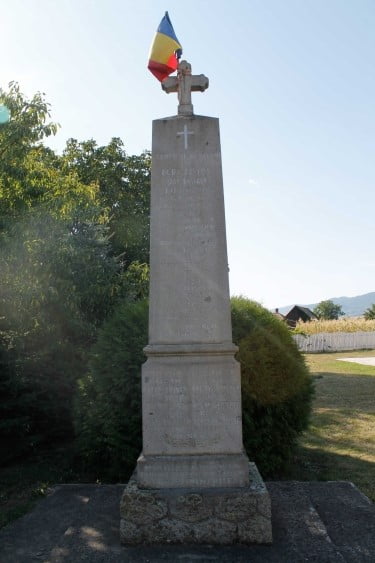 Monumentul eroilor din satul Bistrița Mureșului, Comuna Deda